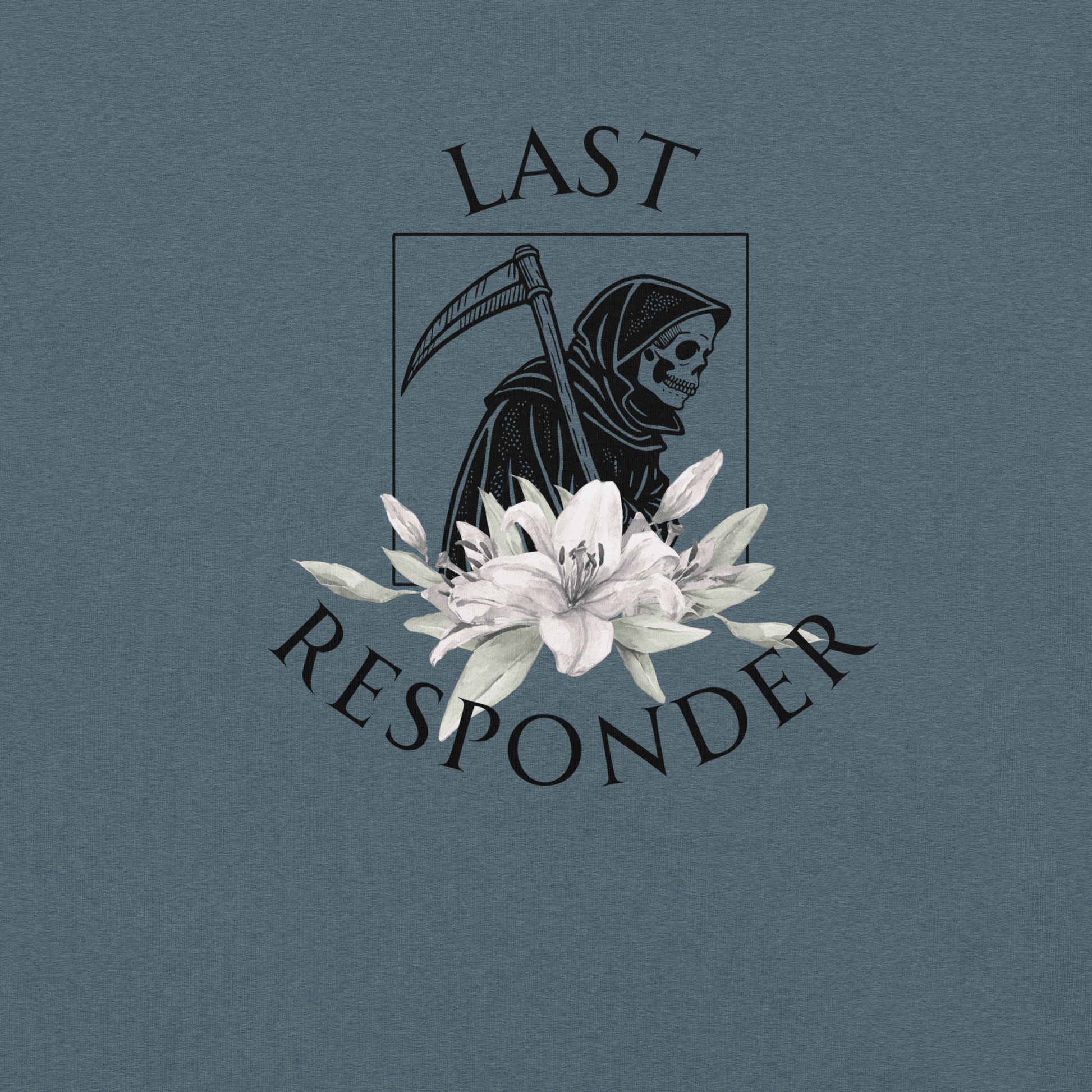 Last Responder - Unisex Cotton Tee - shirt-shirts - Short Sleeve - Numbskullz