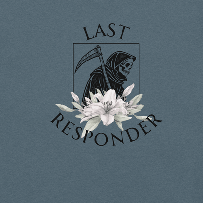 Last Responder - Unisex Cotton Tee - shirt-shirts - Short Sleeve - Numbskullz