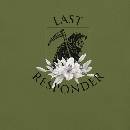 Last Responder - Unisex Cotton Tee - shirt-shirts - Short Sleeve - Numbskullz