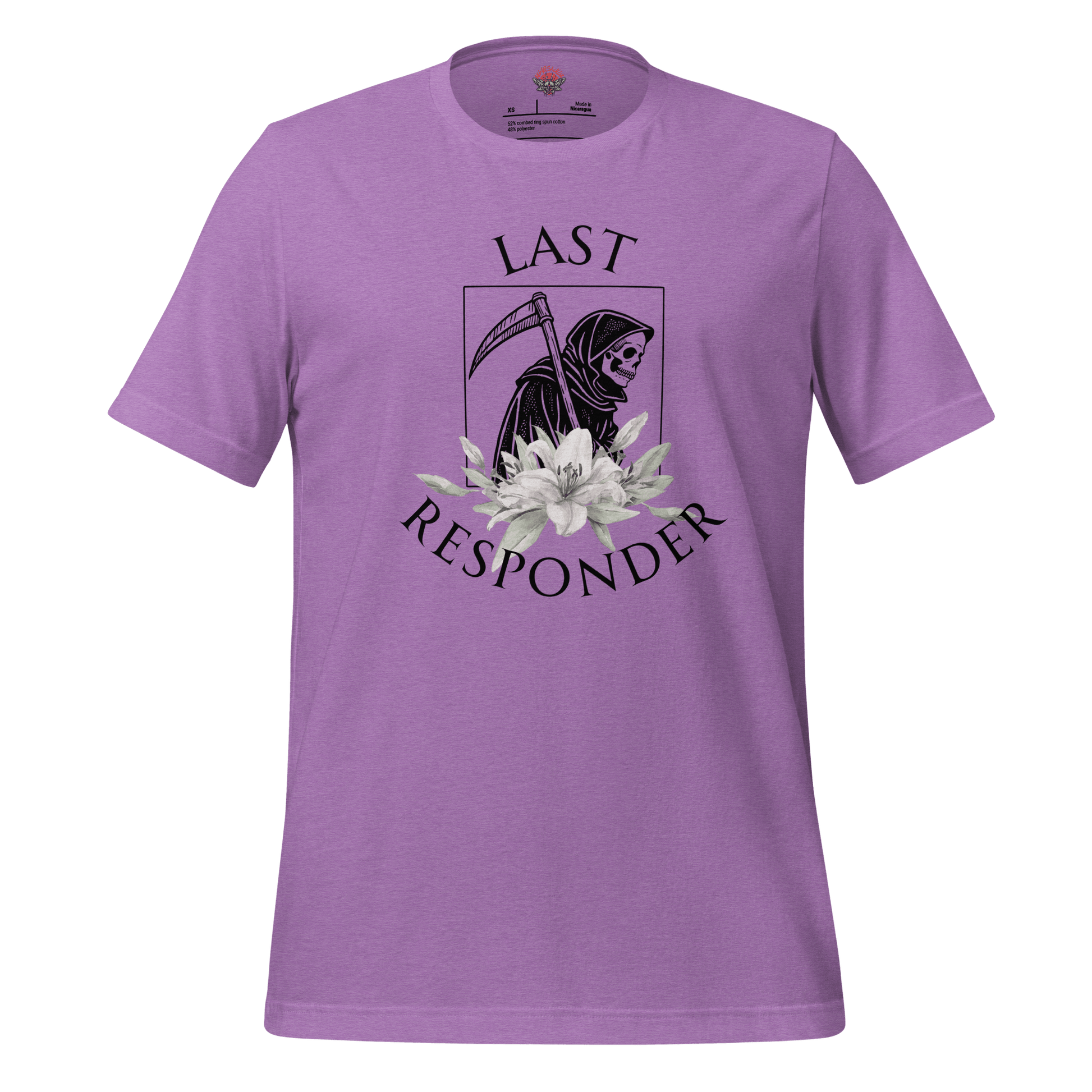 Last Responder - Unisex Cotton Tee - shirt-shirts - Short Sleeve - Numbskullz