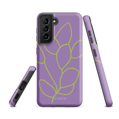 Leaf it in Lavender - Samsung® Tough Case - Phone Case - TSC: TheShopCollective - Bad Horse