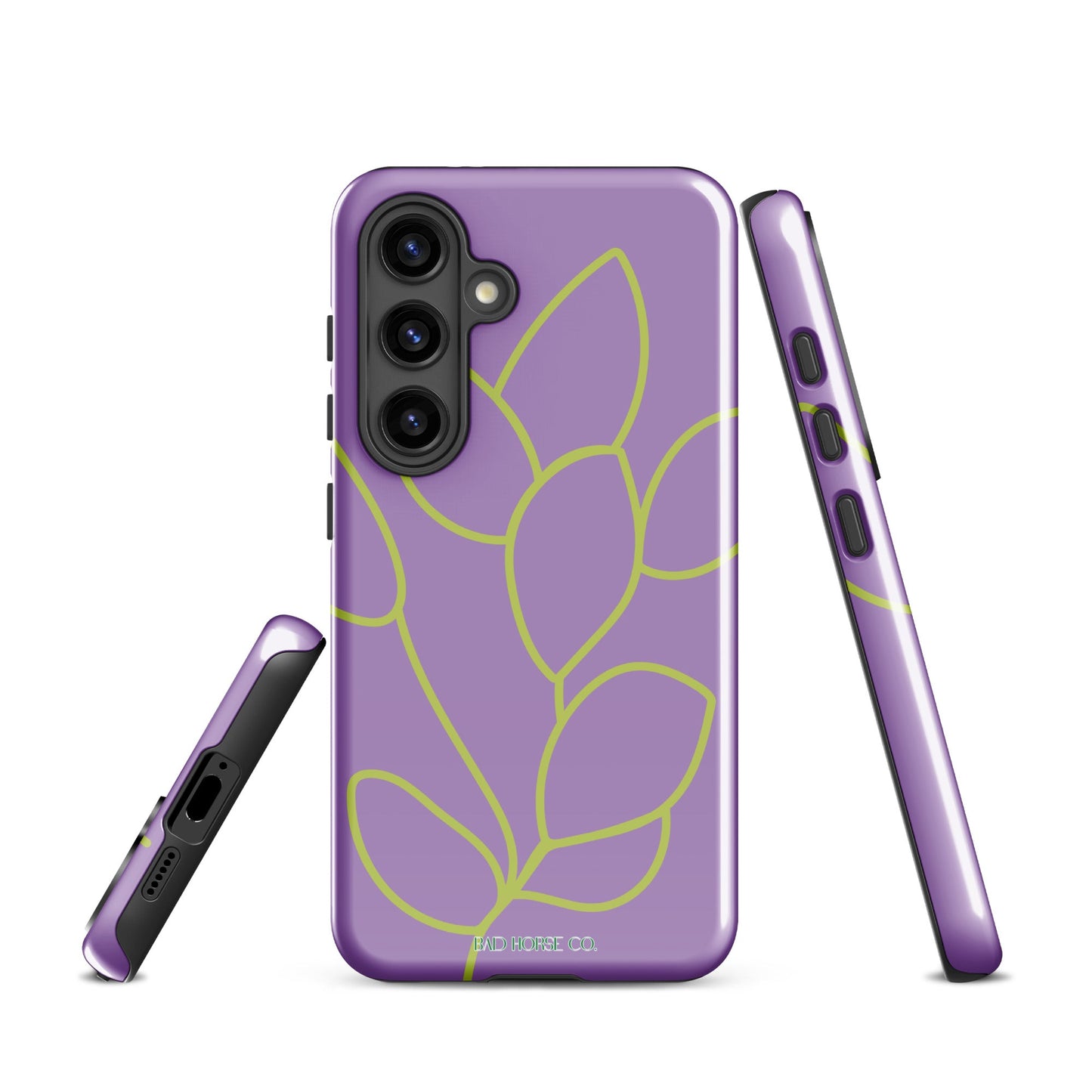 Leaf it in Lavender - Samsung® Tough Case - Phone Case - TSC: TheShopCollective - Bad Horse