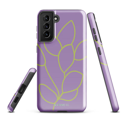 Leaf it in Lavender - Samsung® Tough Case - Phone Case - TSC: TheShopCollective - Bad Horse