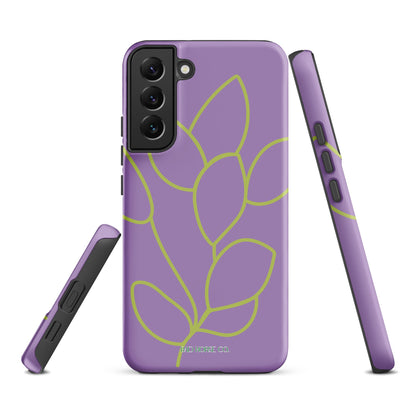 Leaf it in Lavender - Samsung® Tough Case - Phone Case - TSC: TheShopCollective - Bad Horse