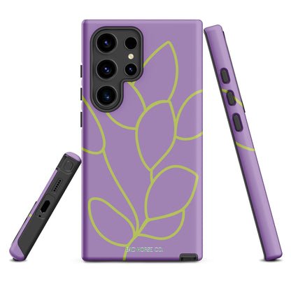 Leaf it in Lavender - Samsung® Tough Case - Phone Case - TSC: TheShopCollective - Bad Horse