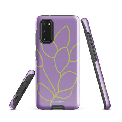 Leaf it in Lavender - Samsung® Tough Case - Phone Case - TSC: TheShopCollective - Bad Horse