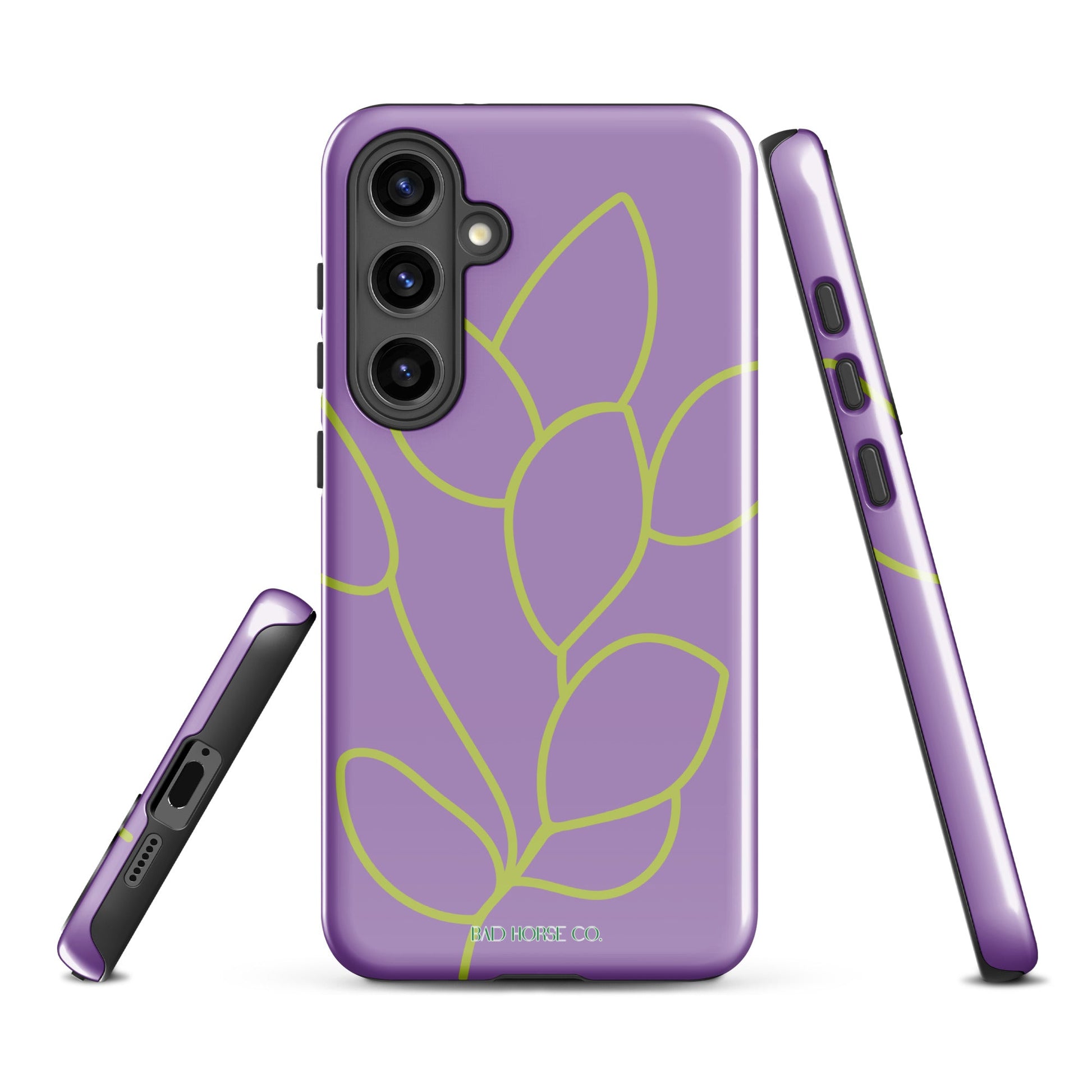 Leaf it in Lavender - Samsung® Tough Case - Phone Case - TSC: TheShopCollective - Bad Horse