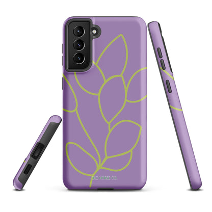 Leaf it in Lavender - Samsung® Tough Case - Phone Case - TSC: TheShopCollective - Bad Horse