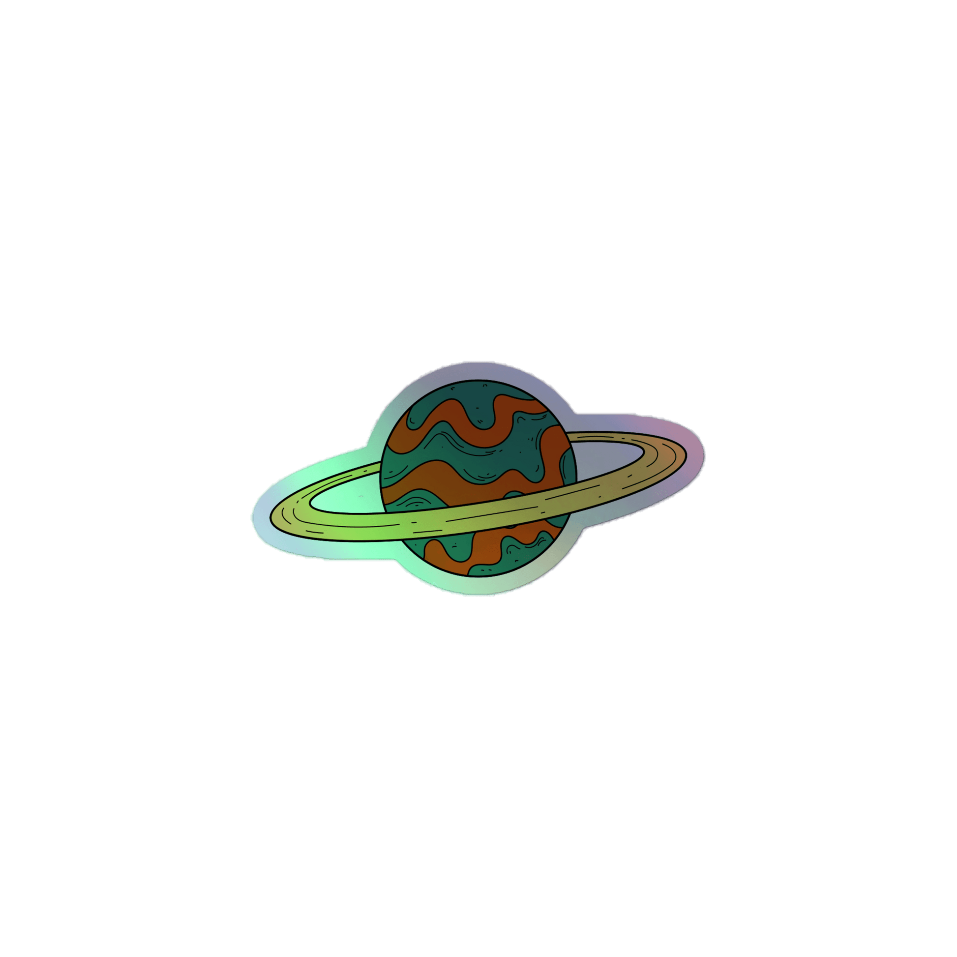 Mad World - Holographic Sticker - holographicsticker - kisscutstickers - sticker collections - Numbskullz