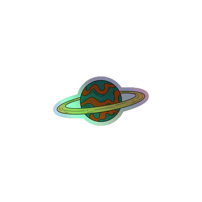 Mad World - Holographic Sticker - holographicsticker - kisscutstickers - sticker collections - Numbskullz