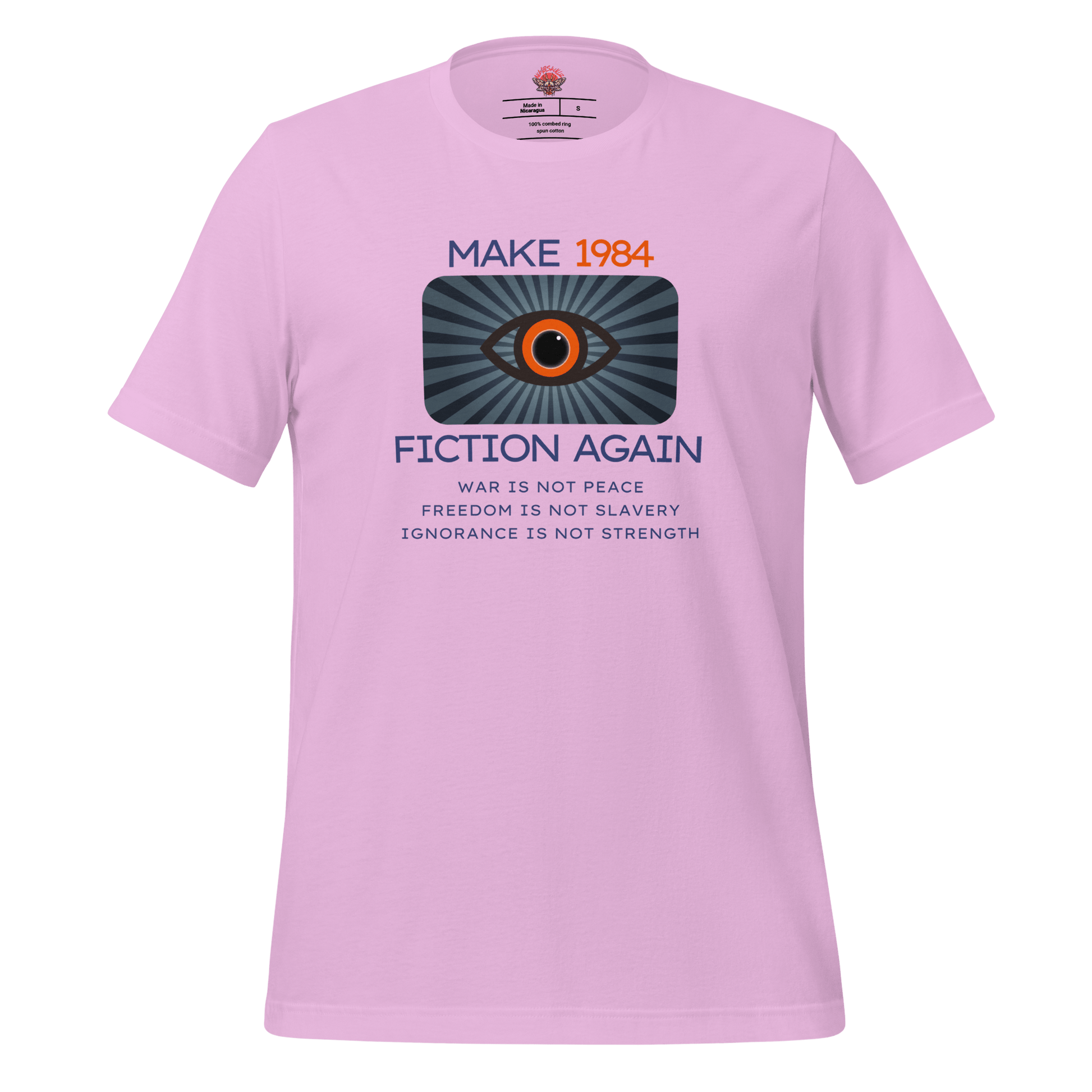 Make 1984 Fiction Again - Unisex Cotton Tee - activism - political - shirt - Numbskullz