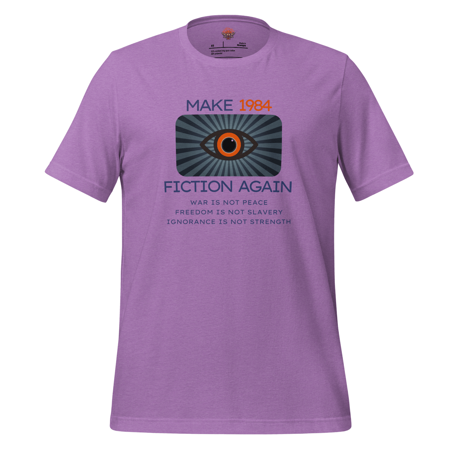 Make 1984 Fiction Again - Unisex Cotton Tee - activism - political - shirt - Numbskullz