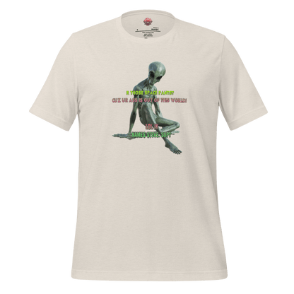 Out of This World - Unisex Cotton Tee - shirt - Short Sleeve - T-shirt - Numbskullz