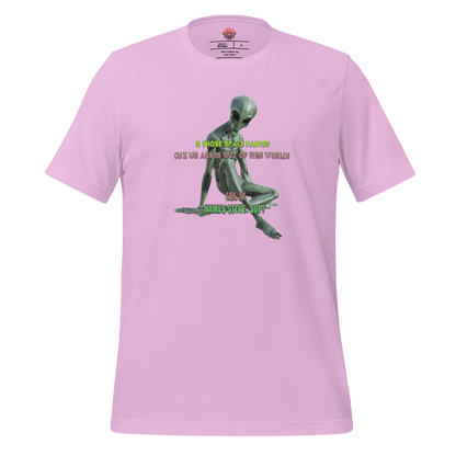 Out of This World - Unisex Cotton Tee - shirt - Short Sleeve - T-shirt - Numbskullz