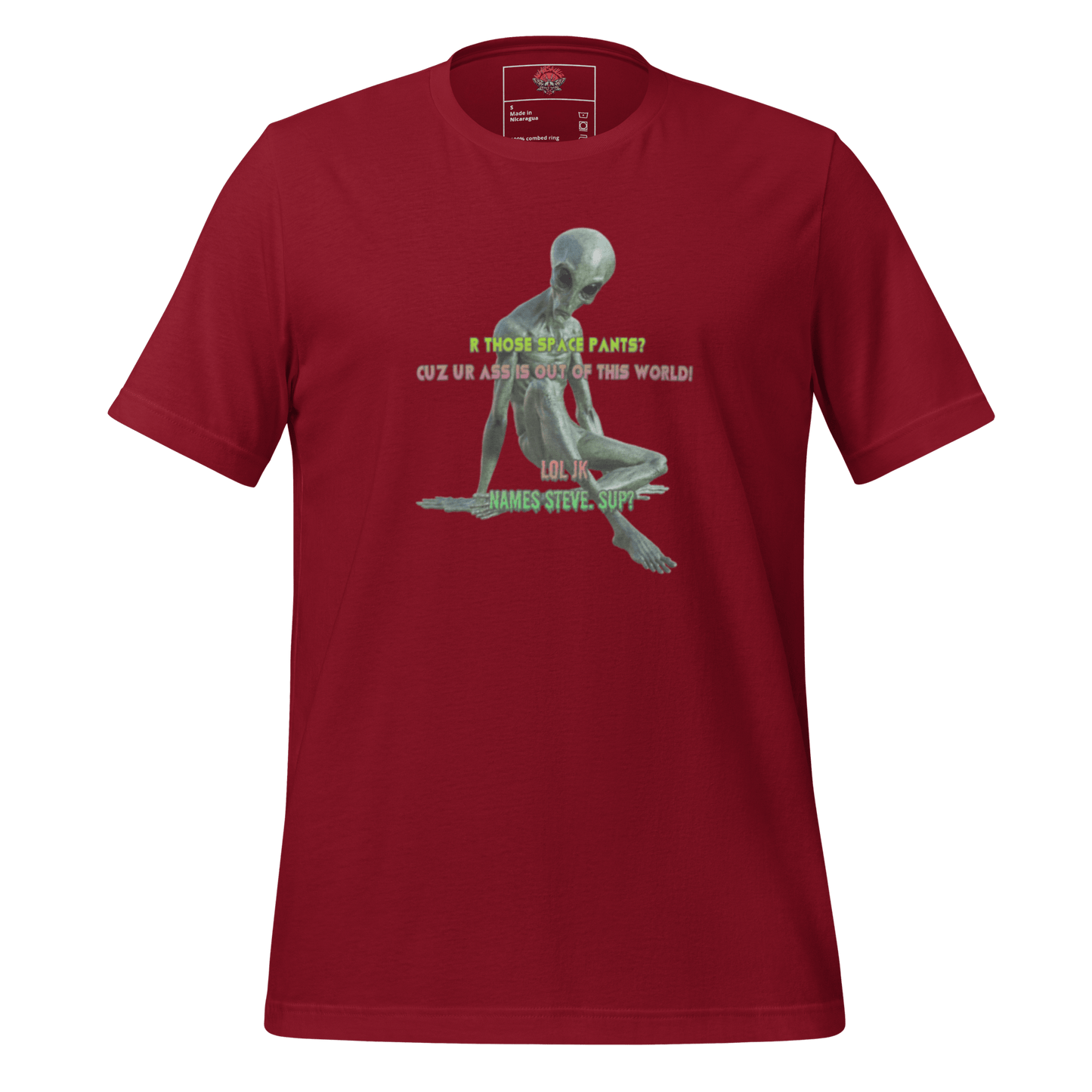 Out of This World - Unisex Cotton Tee - shirt - Short Sleeve - T-shirt - Numbskullz