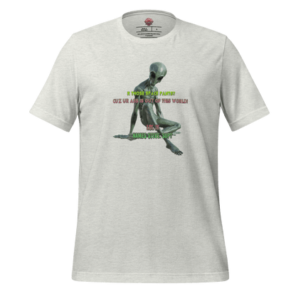 Out of This World - Unisex Cotton Tee - shirt - Short Sleeve - T-shirt - Numbskullz