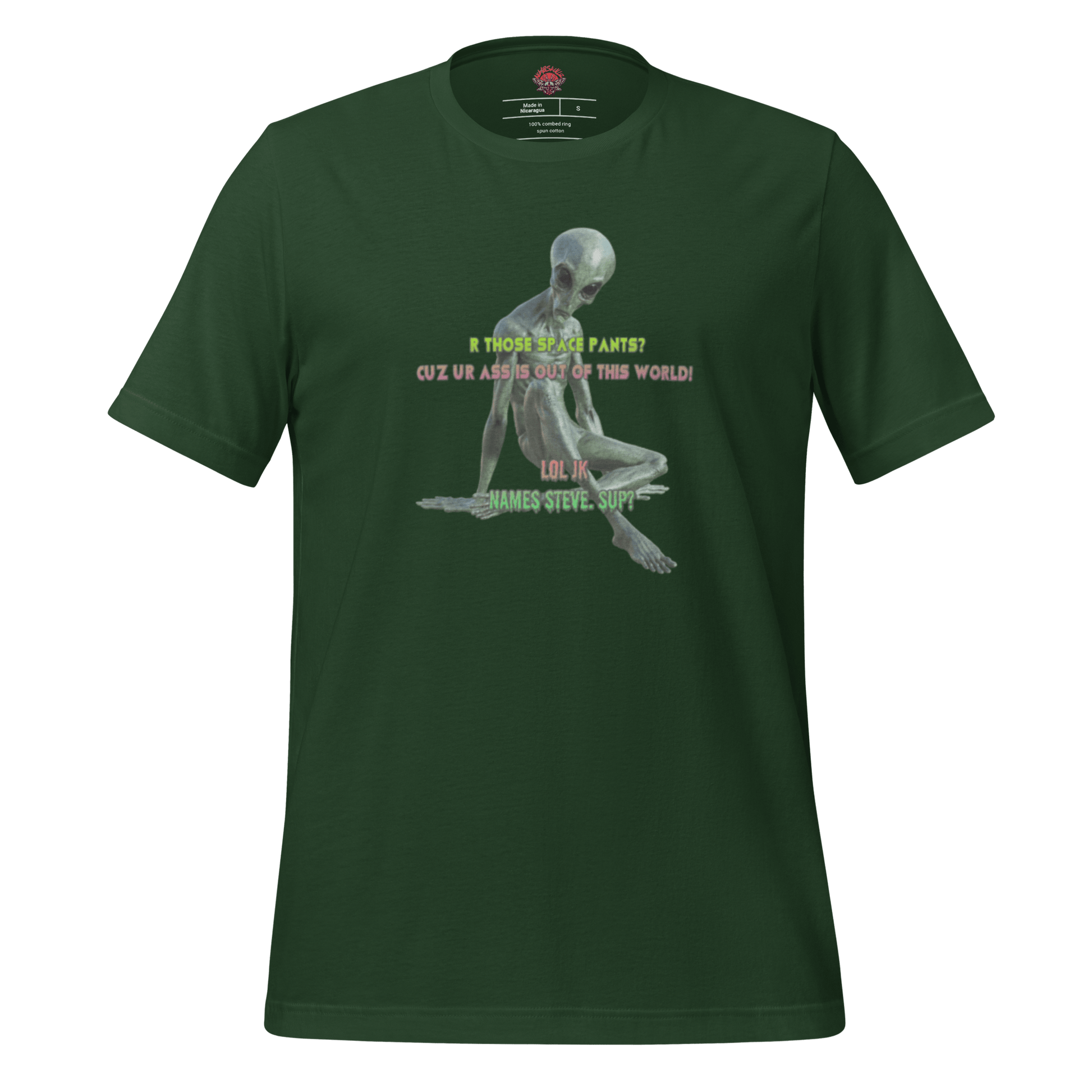 Out of This World - Unisex Cotton Tee - shirt - Short Sleeve - T-shirt - Numbskullz