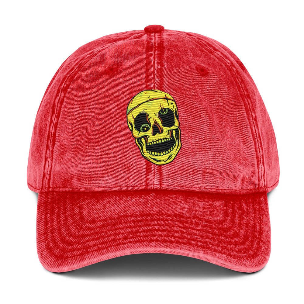 Out of Your Skull - Cotton Twill Cap - ballcap - baseball style hats - graphics - Numbskullz