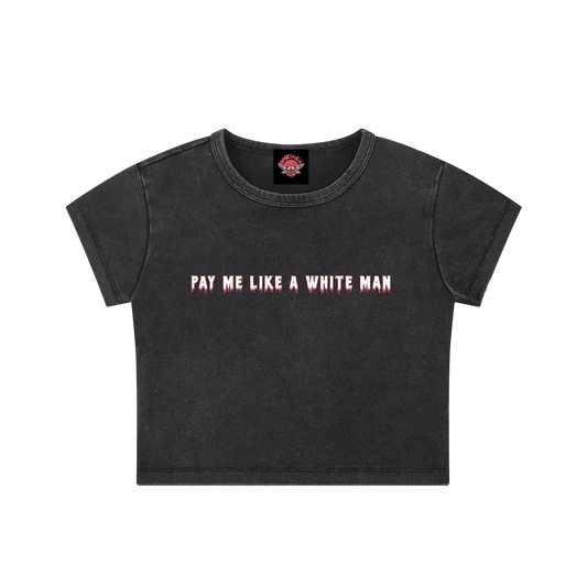 Pay Up - Crop Top - cropped - shirt - Short Sleeve - Numbskullz