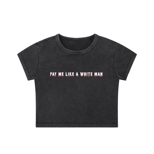 Pay Up - Crop Top - cropped - shirt - Short Sleeve - Numbskullz