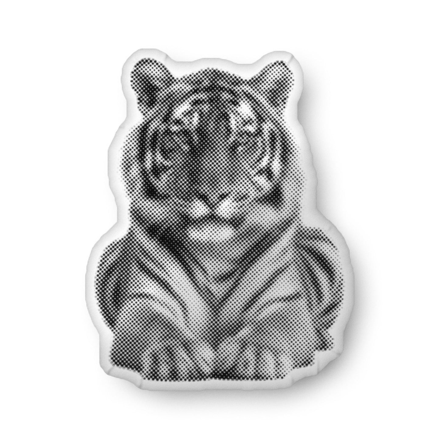 Pixel Tiger - Throw Pillow - decor - graphics - home decor - Numbskullz