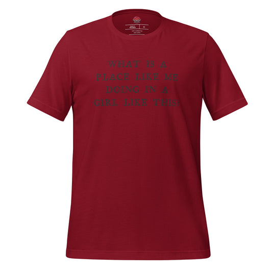 Place Like Me - Unisex Cotton Tee - shirt-shirts - Short Sleeve - Numbskullz