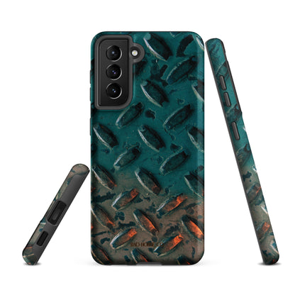 Plate Grid - Samsung® Tough Case - Phone Case - TSC: TheShopCollective - BadHorse