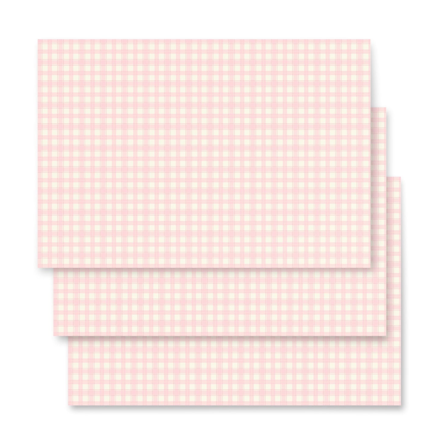 Pretty in Pink - 3 Wrapping Paper Sheets - giftwrap - paperproducts - wrappingpaper - Bad Horse