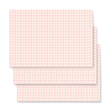 Pretty in Pink - 3 Wrapping Paper Sheets - giftwrap - paperproducts - wrappingpaper - Bad Horse