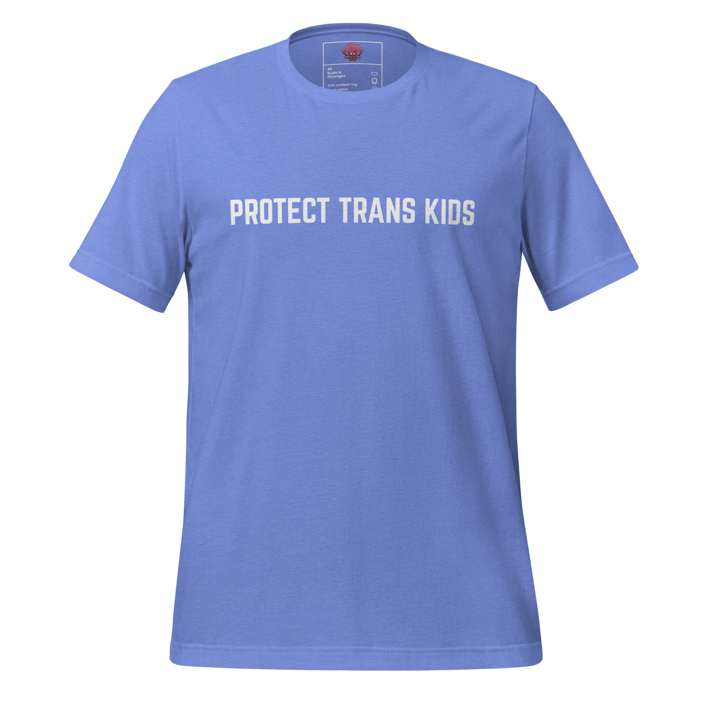 Protect Trans Kids - Unisex Cotton Tee - activism - lgbtq - political - Numbskullz