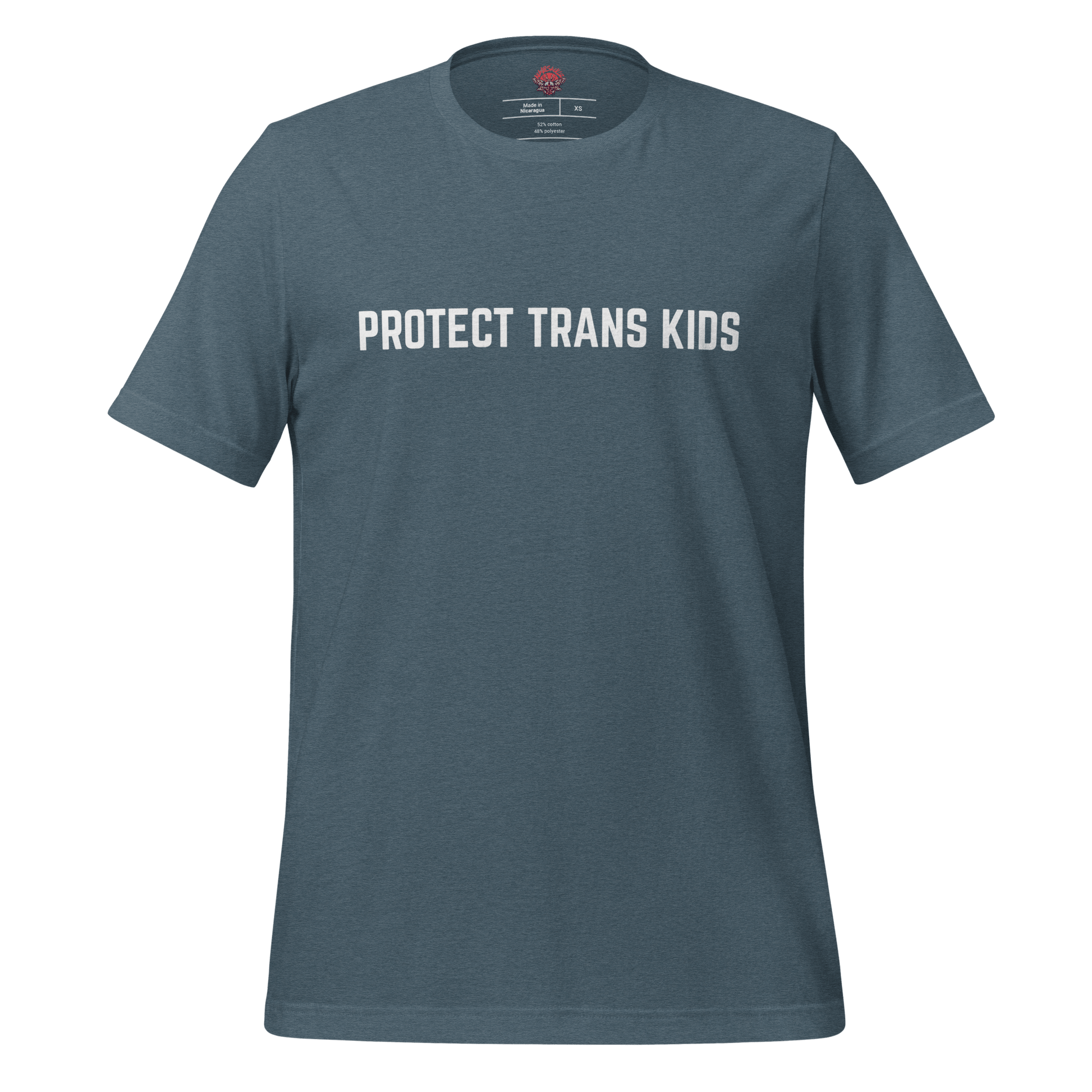 Protect Trans Kids - Unisex Cotton Tee - activism - lgbtq - political - Numbskullz