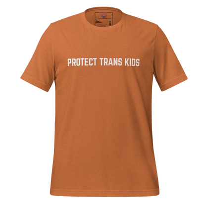 Protect Trans Kids - Unisex Cotton Tee - activism - lgbtq - political - Numbskullz