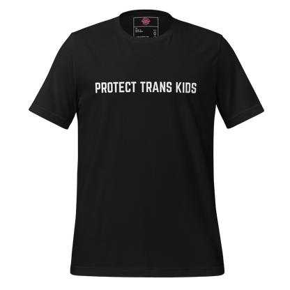 Protect Trans Kids - Unisex Cotton Tee - activism - lgbtq - political - Numbskullz