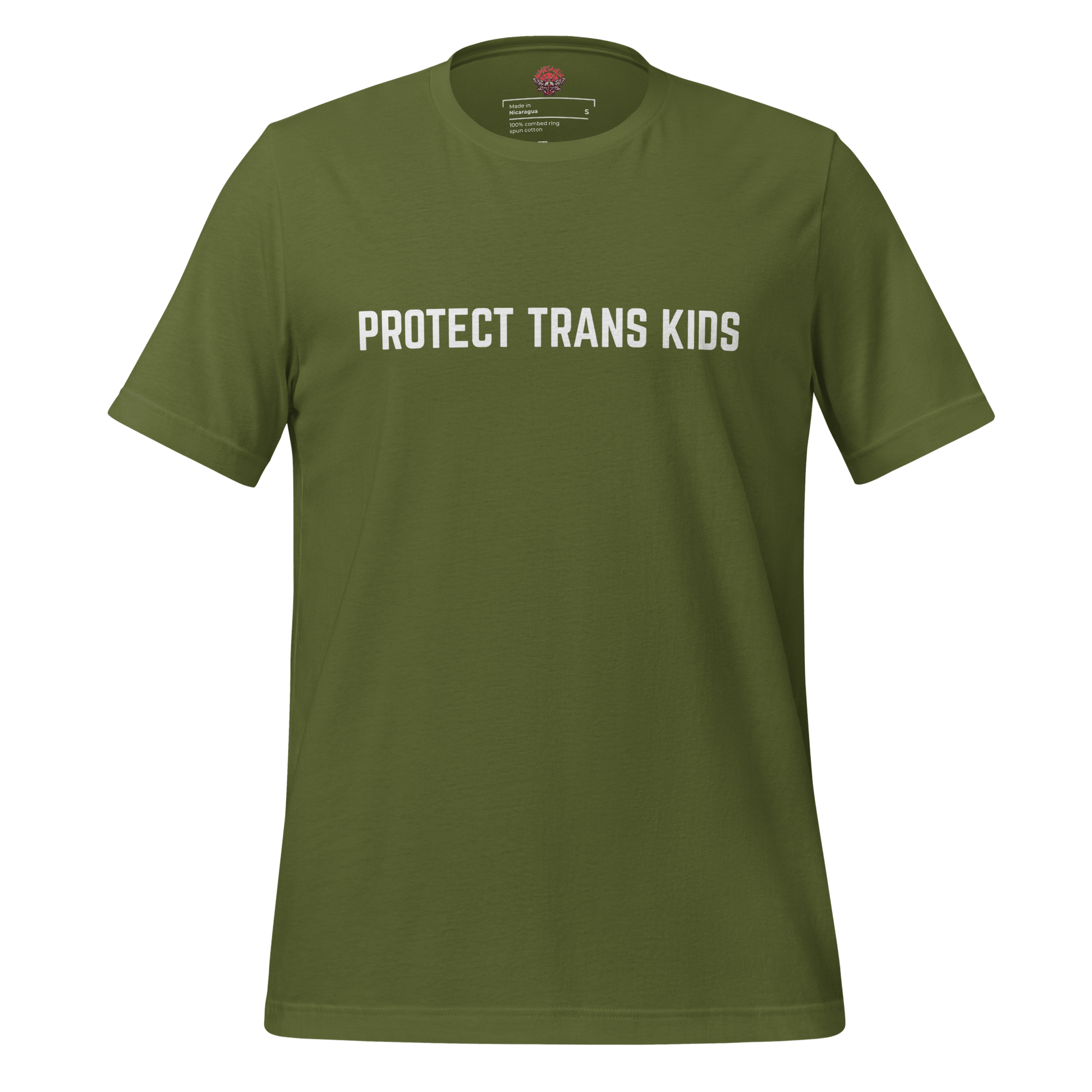 Protect Trans Kids - Unisex Cotton Tee - activism - lgbtq - political - Numbskullz