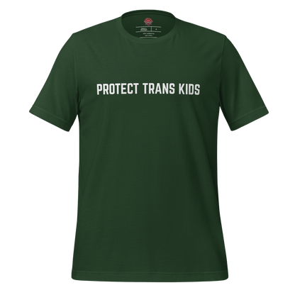 Protect Trans Kids - Unisex Cotton Tee - activism - lgbtq - political - Numbskullz