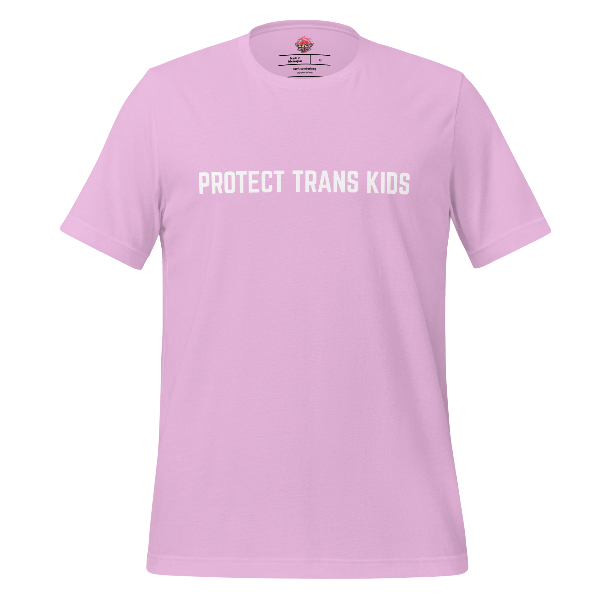 Protect Trans Kids - Unisex Cotton Tee - activism - lgbtq - political - Numbskullz