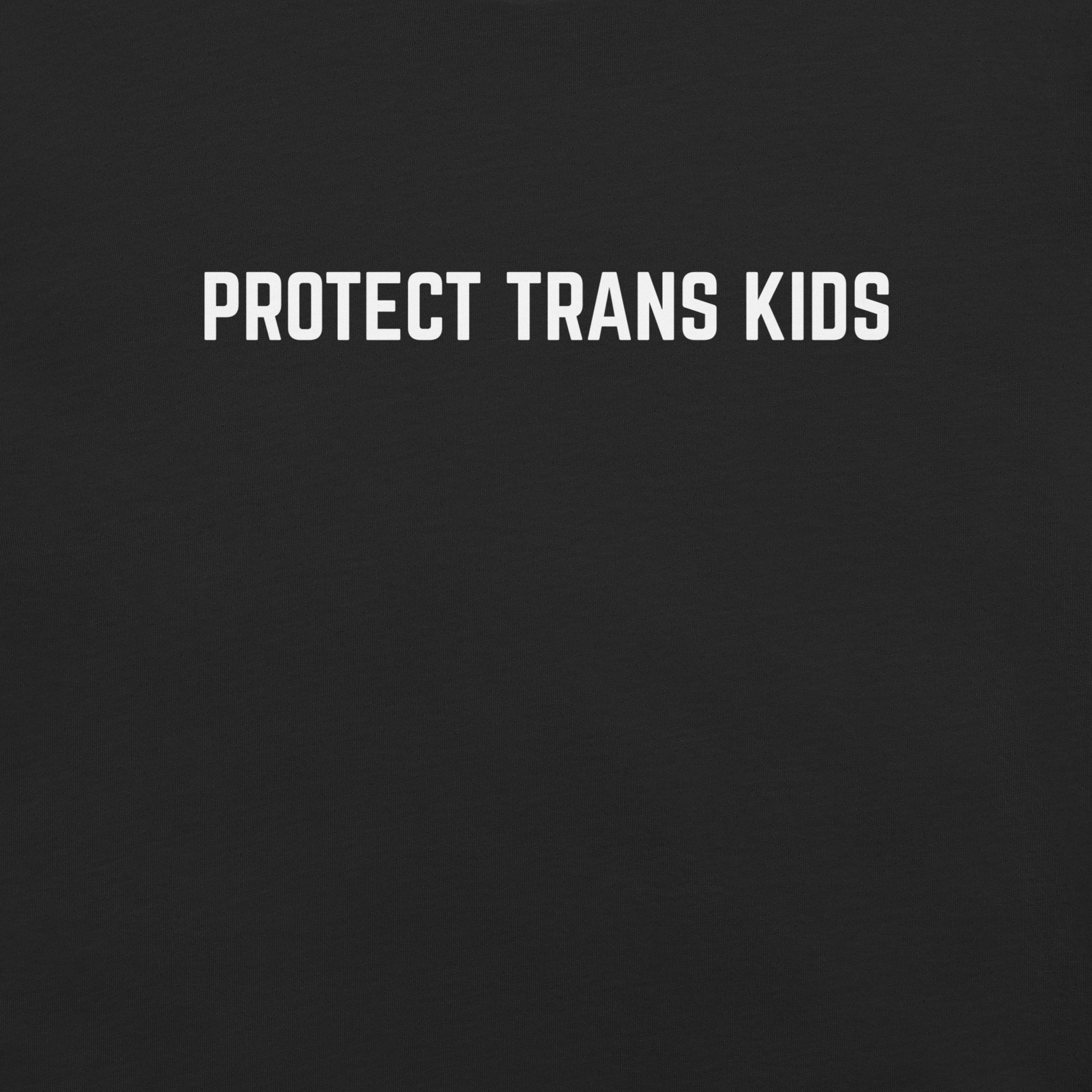 Protect Trans Kids - Unisex Cotton Tee - activism - lgbtq - political - Numbskullz
