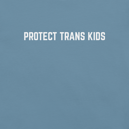 Protect Trans Kids - Unisex Cotton Tee - activism - lgbtq - political - Numbskullz
