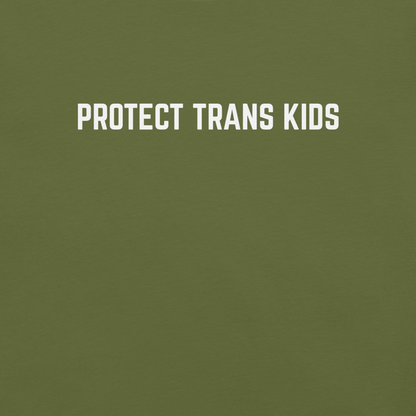 Protect Trans Kids - Unisex Cotton Tee - activism - lgbtq - political - Numbskullz