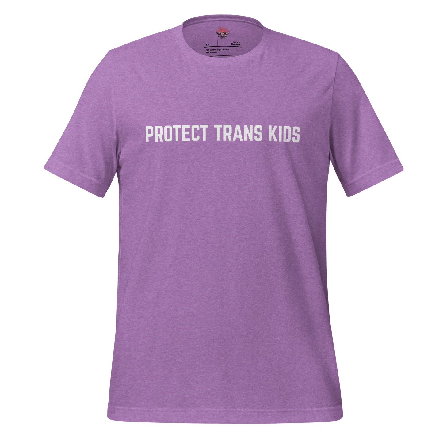 Protect Trans Kids - Unisex Cotton Tee - activism - lgbtq - political - Numbskullz