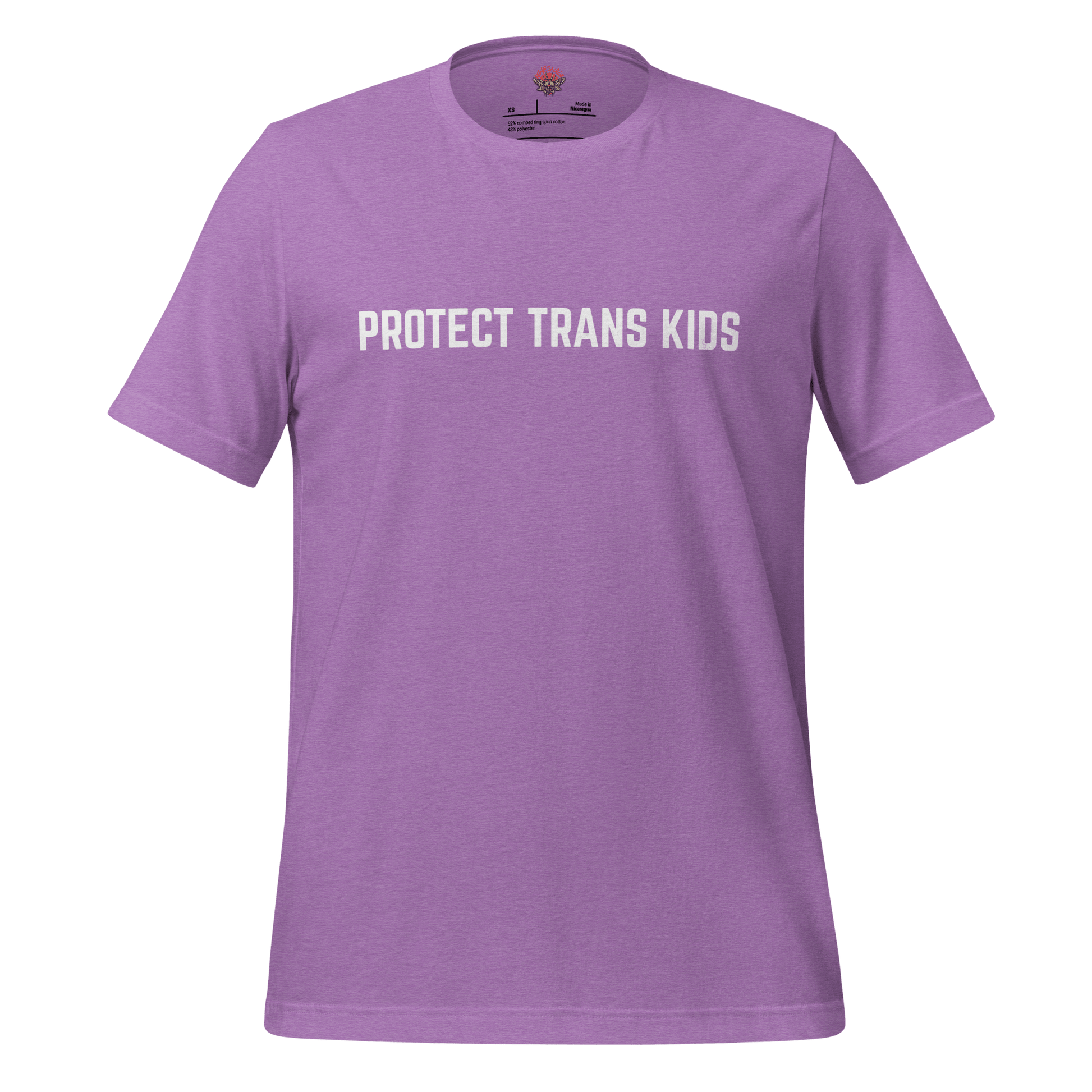 Protect Trans Kids - Unisex Cotton Tee - activism - lgbtq - political - Numbskullz