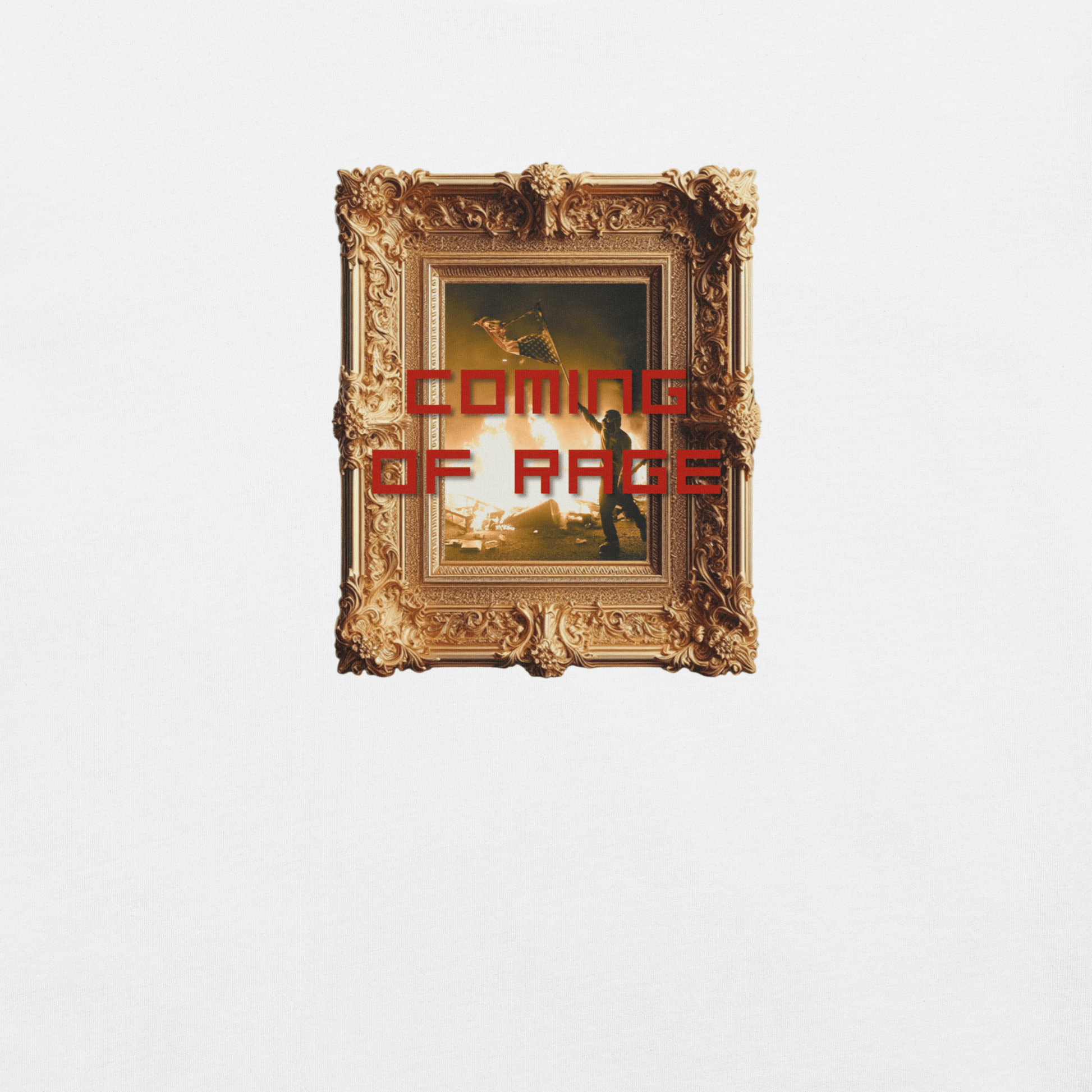 Rage - Unisex Cotton Tee - activism - political - shirt - Numbskullz