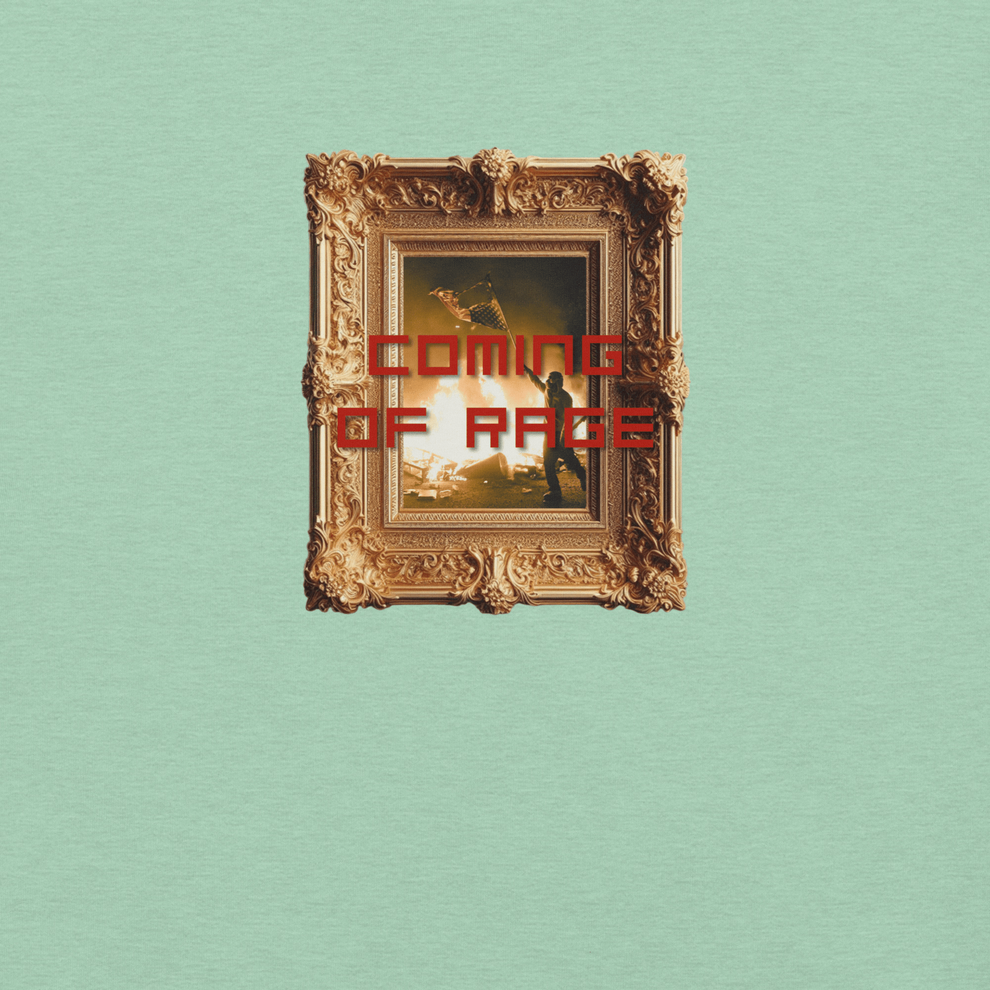 Rage - Unisex Cotton Tee - activism - political - shirt - Numbskullz