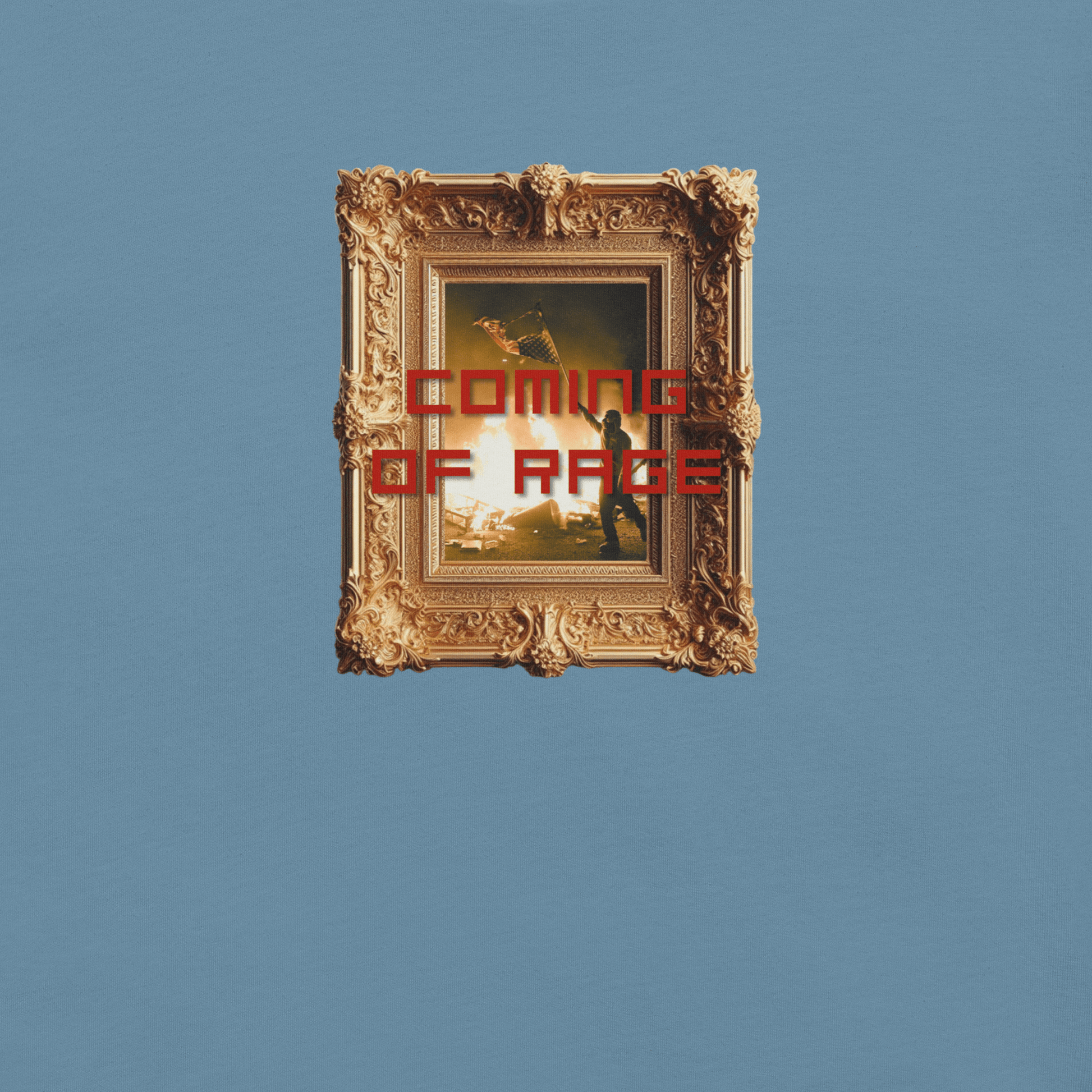 Rage - Unisex Cotton Tee - activism - political - shirt - Numbskullz