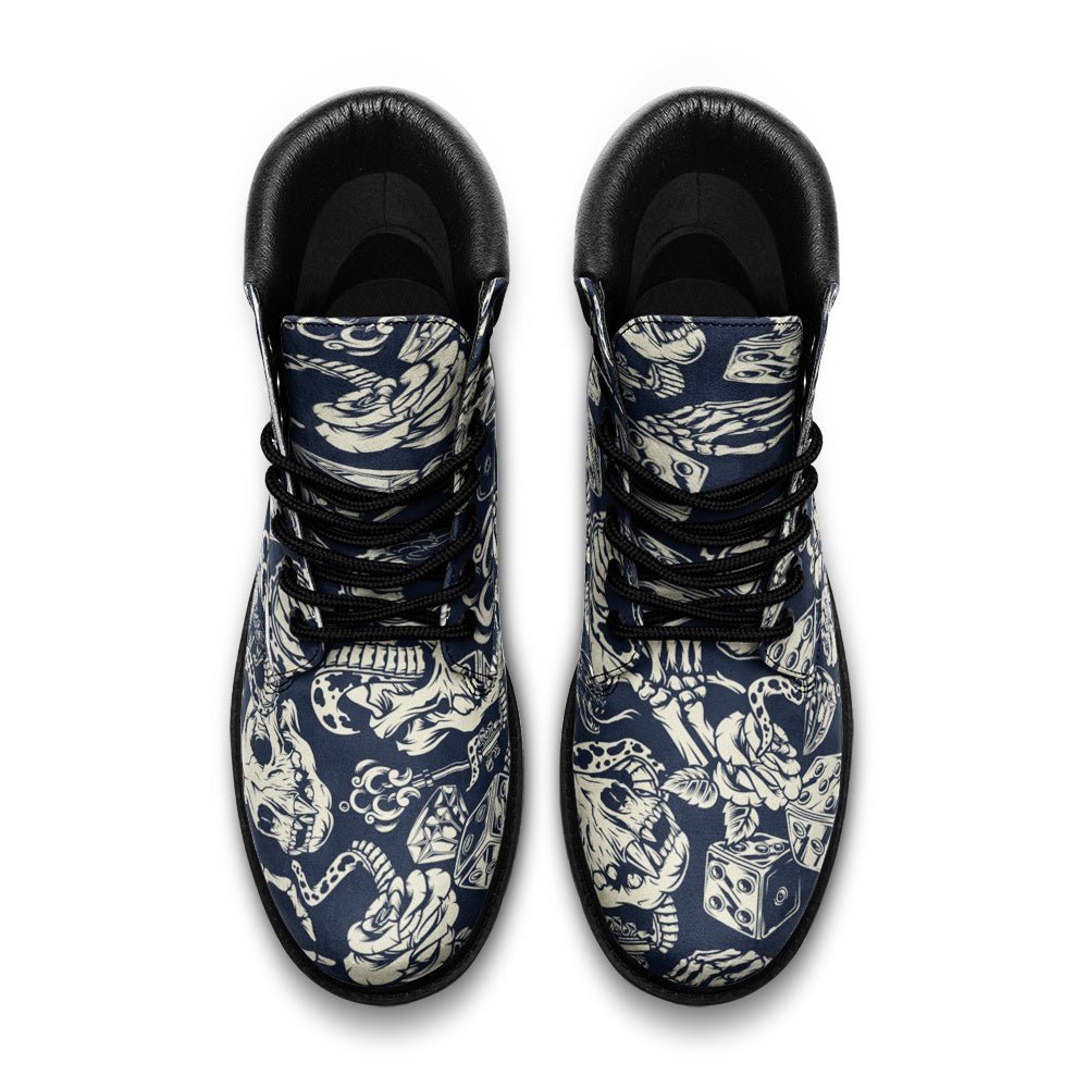 Roll the Bones - Chukka Boot - boots - Chukka boot - fashion boots - Numbskullz