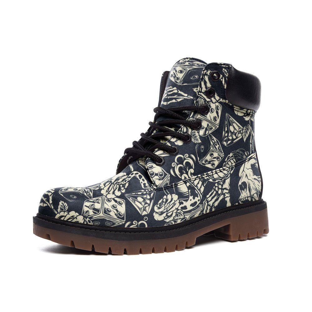 Roll the Bones - Chukka Boot - boots - Chukka boot - fashion boots - Numbskullz