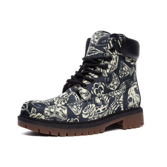 Roll the Bones - Chukka Boot - boots - Chukka boot - fashion boots - Numbskullz