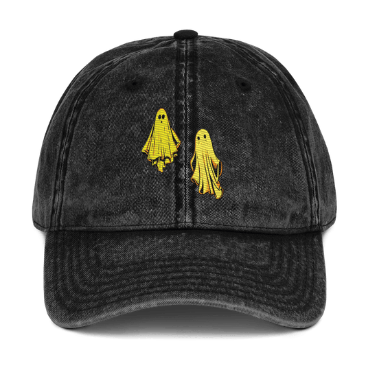 Scare Pair - Stonewashed Cotton Twill Baseball Cap - ballcap - baseball style hats - graphic call caps - Numbskullz