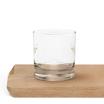 Shuttle Cock - Rocks Glass - barware - drinkware - glasses - Bad Horse