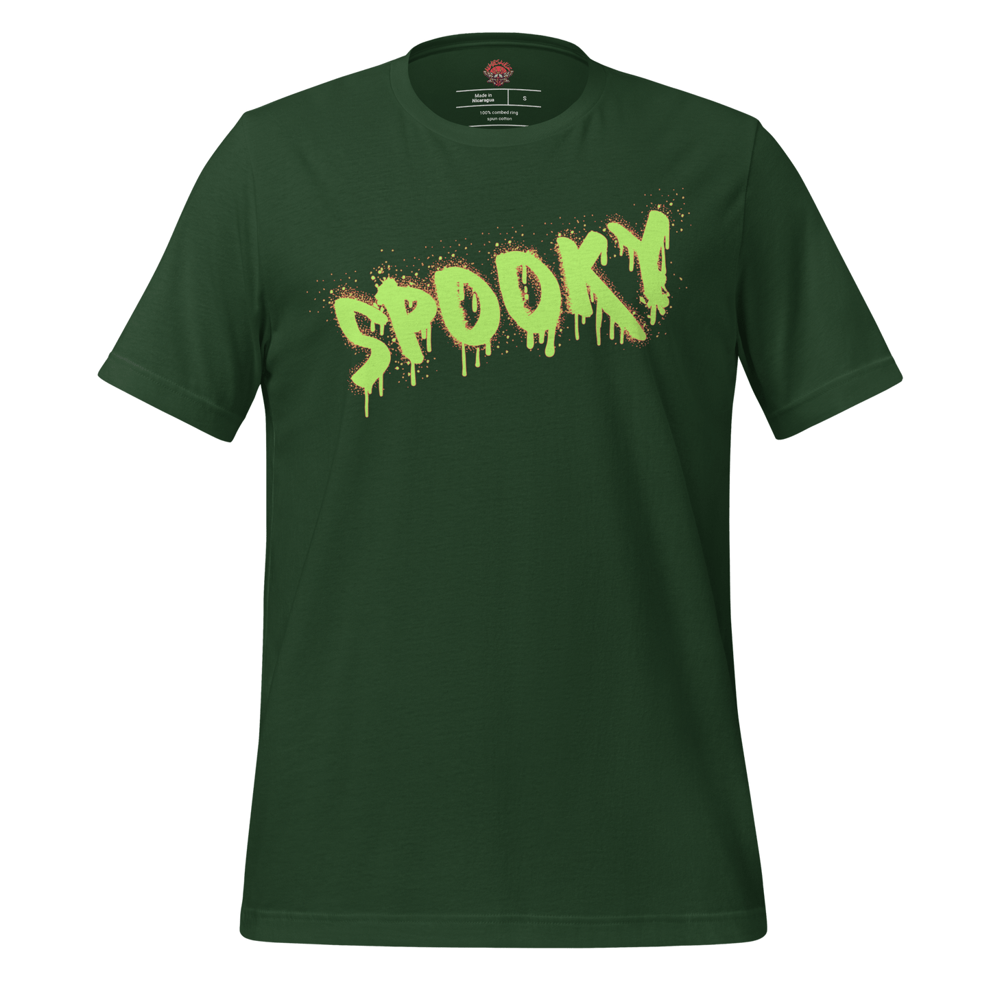 Spooky - Unisex Cotton Tee - shirt-shirts - Short Sleeve - Numbskullz